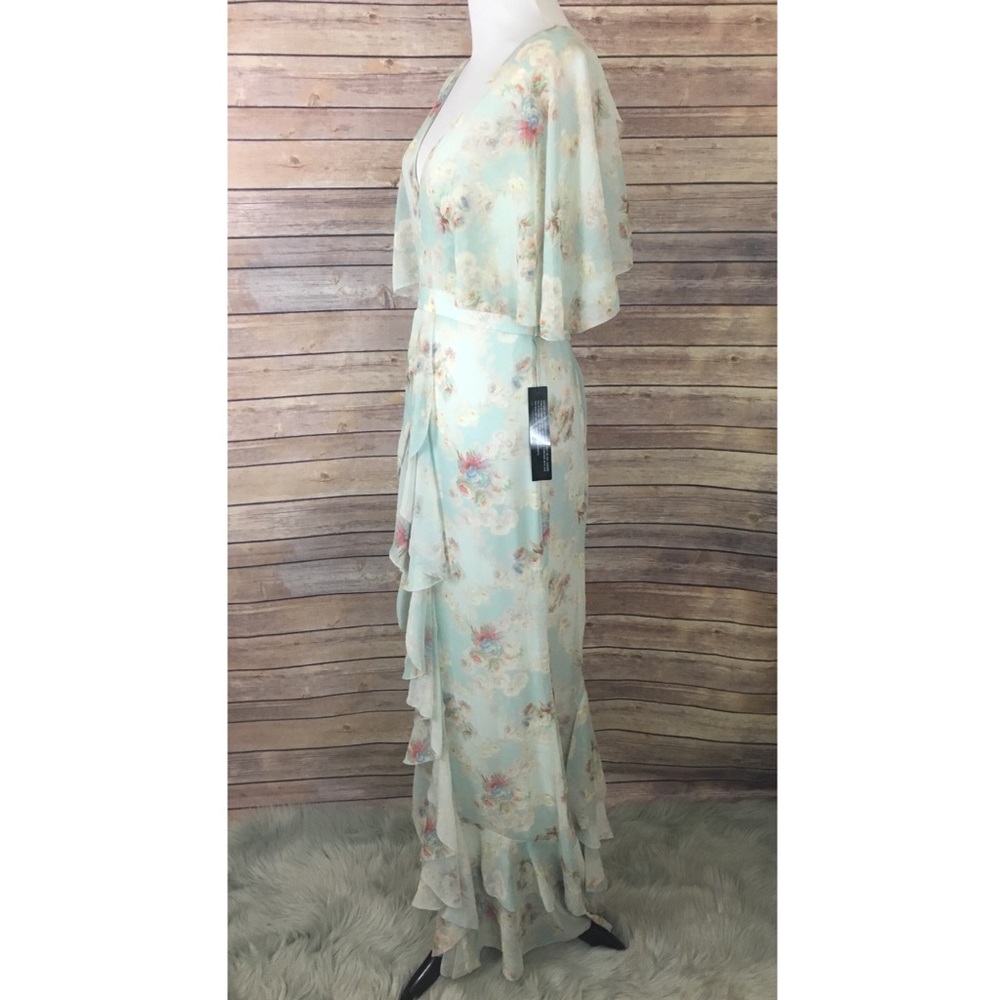 NWT Topshop Floral Print Maxi Dress - Picture 3 of 8